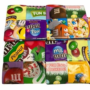 Mitz Handmade Recycled M&M Candy Wrapper Clutch Wallet Fair Trade NWT
